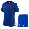 Officiële Voetbalshirt + Korte Broek Nederland Uit WK 2022 - Kids